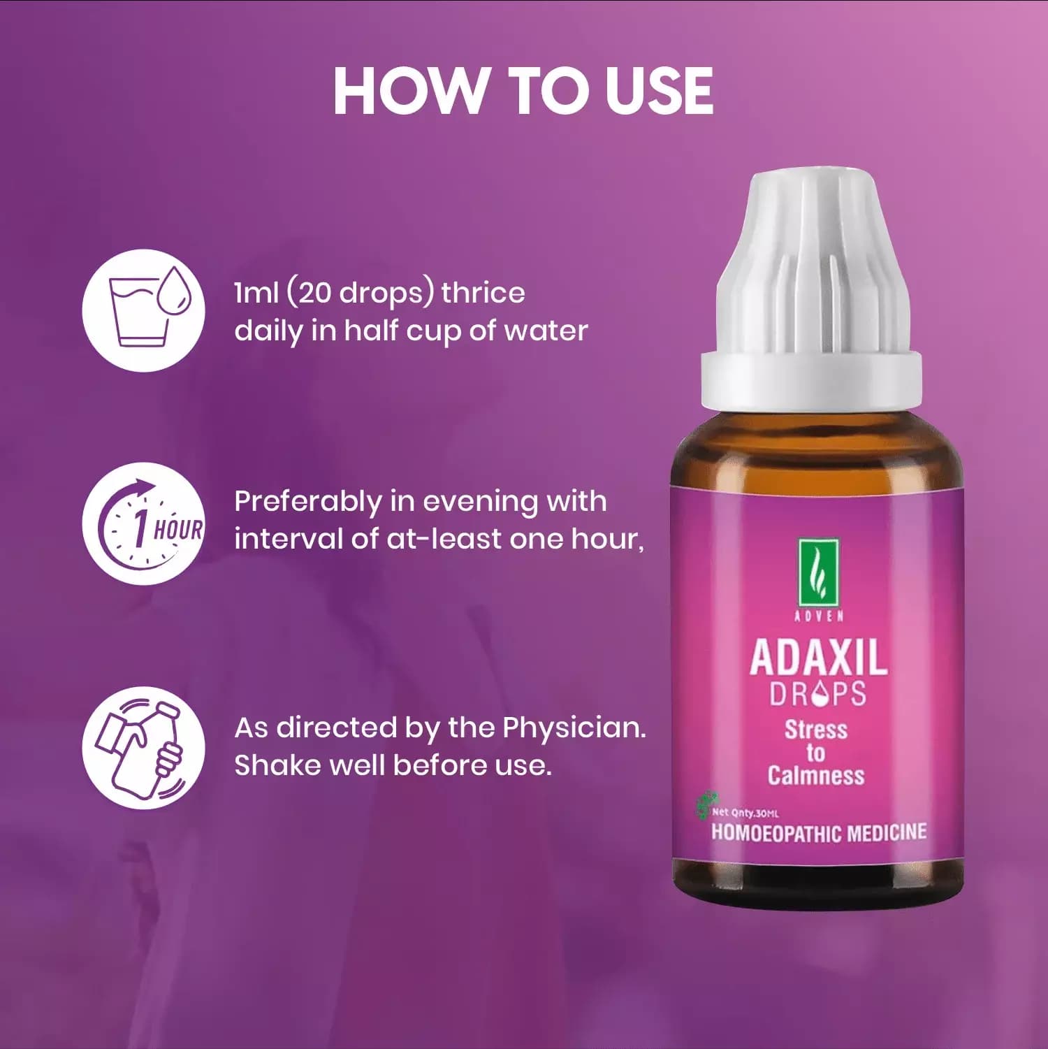 ADAXIL DROPS-How to Use