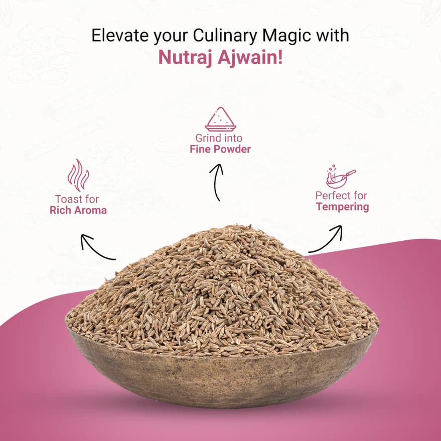 Nutraj Ajwain-Uses
