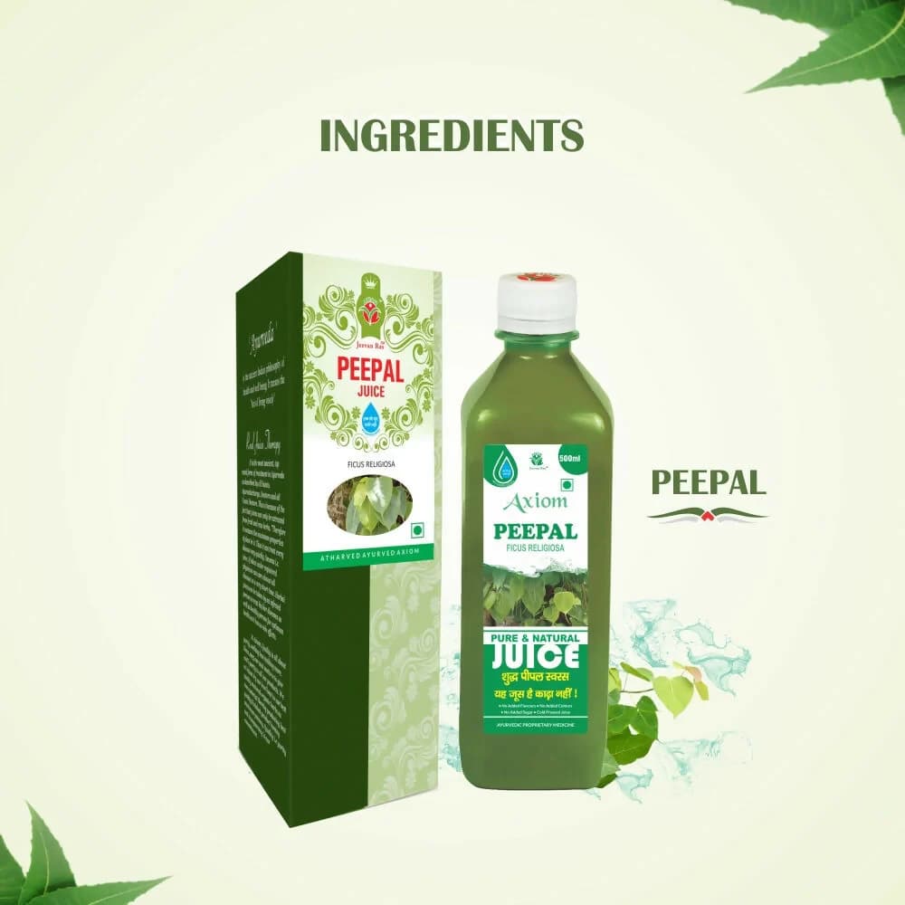 Axiom Peepal Swaras Juice 500 ml Ingredients Image