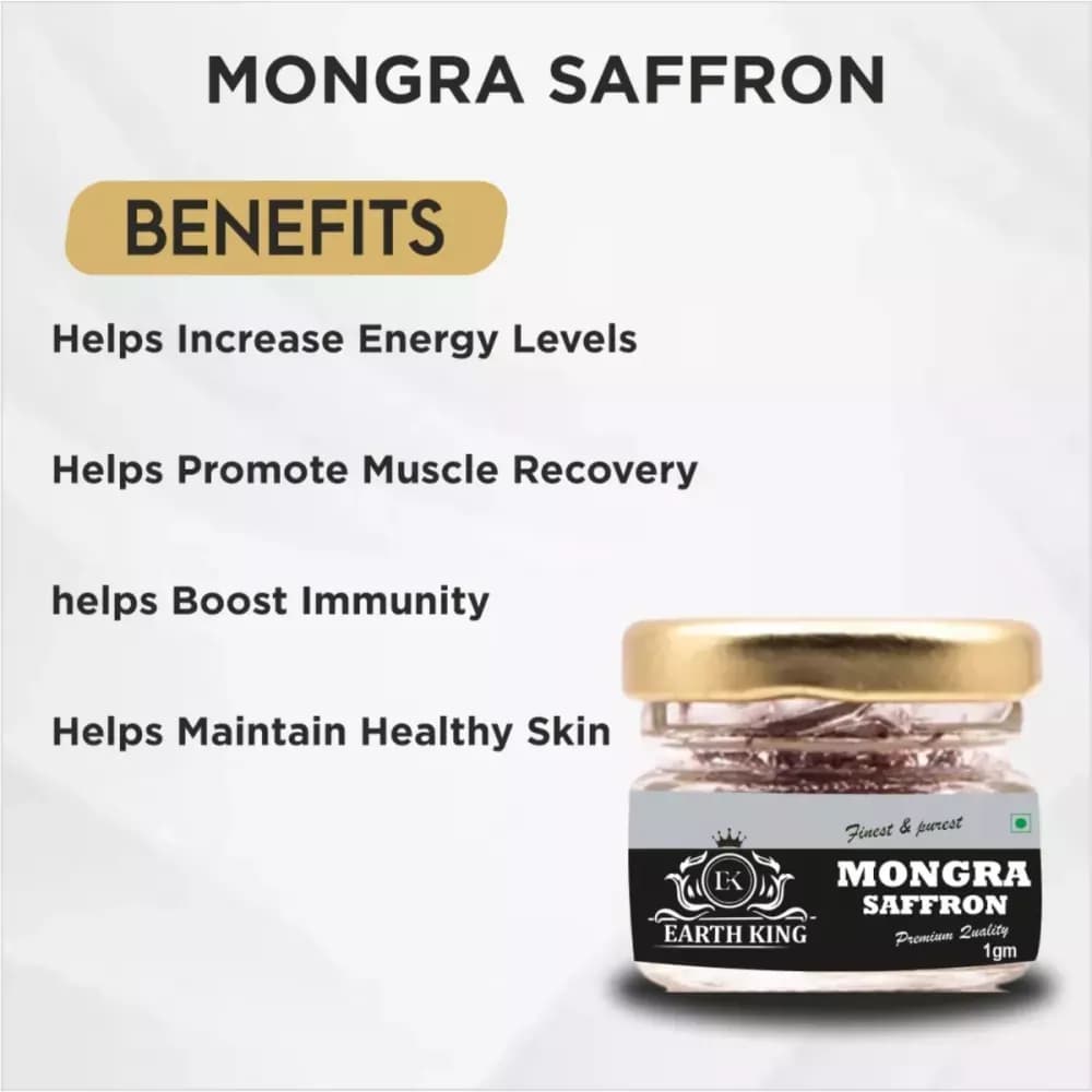 Earth King Mongra Saffron 1 g Benefits