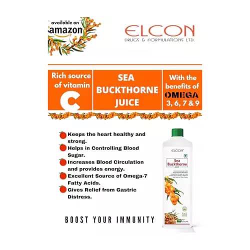 Elcon Seabuckthorne Juice 1 L Benefits
