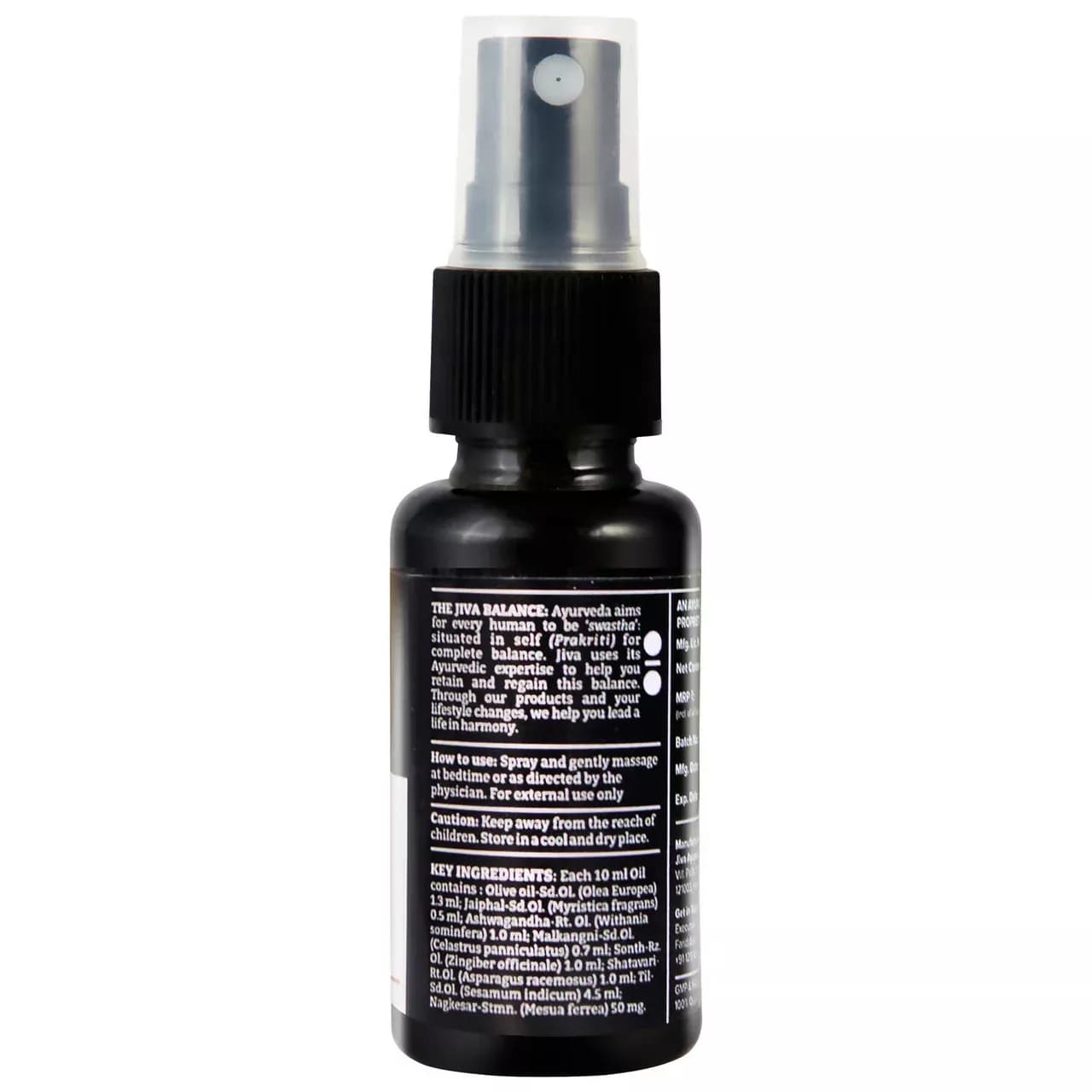 Jiva Ayurveda Arouse Oil 30 ml Detailed Image