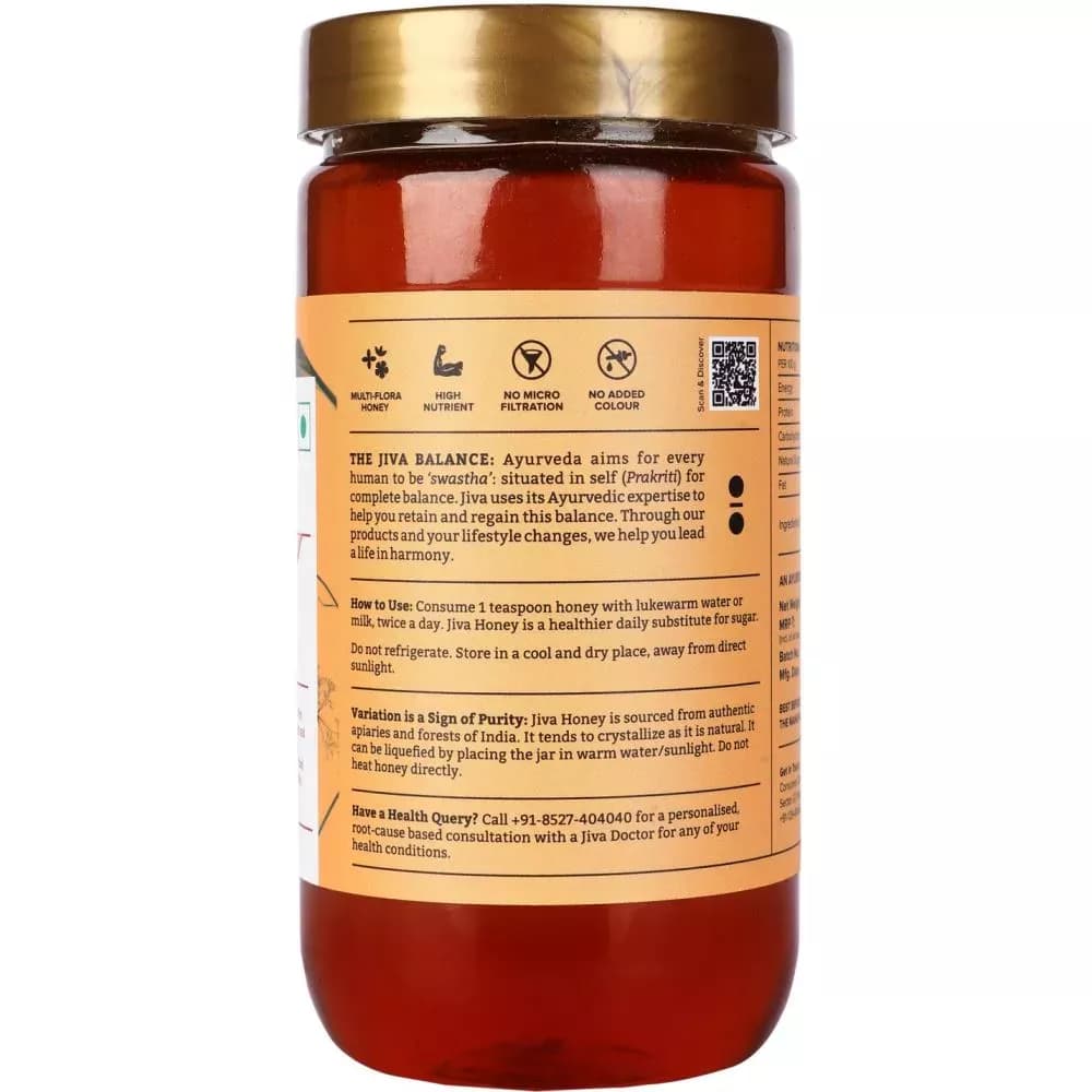 Jiva Ayurveda Honey 500 g Features