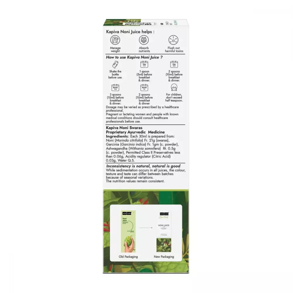 Kapiva Ayurveda Noni Juice 1 L Product Details