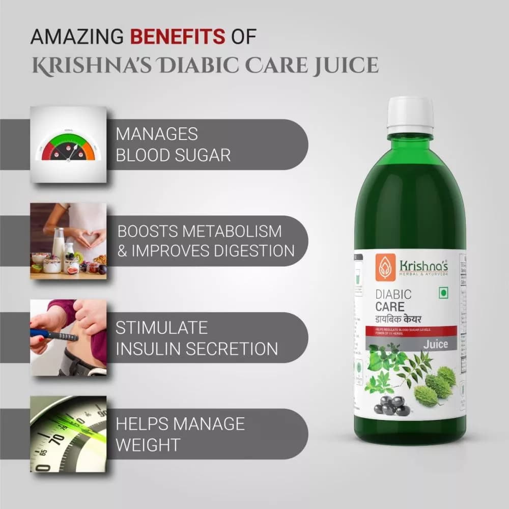 Krishna's Diabic Care Juice benefits