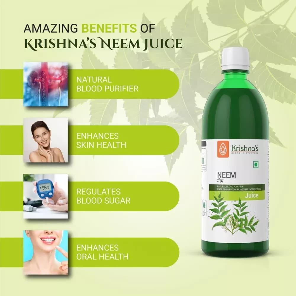 Krishna's Neem Juice 500 ml benefits
