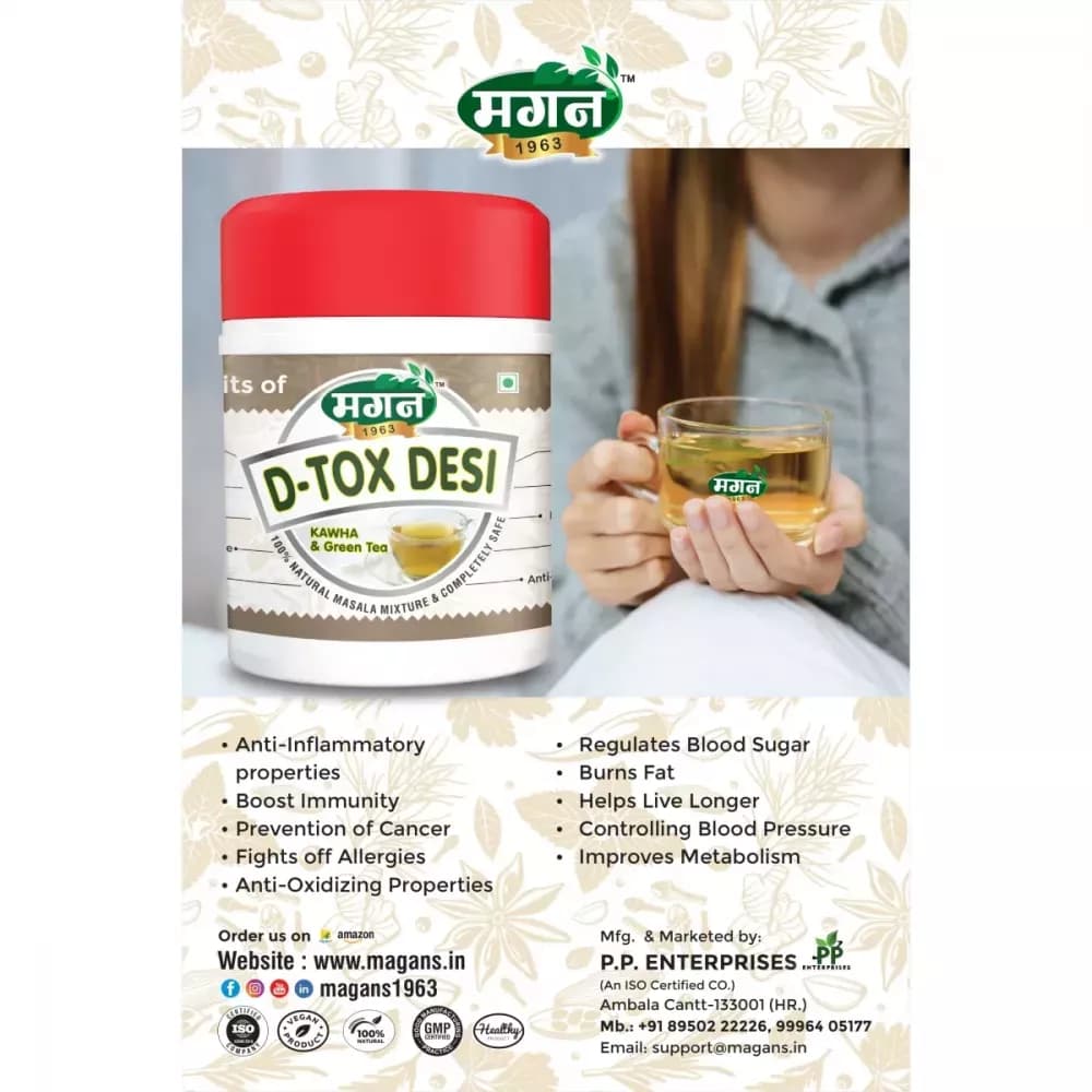 Magan D-Tox Desi Tea Benefits