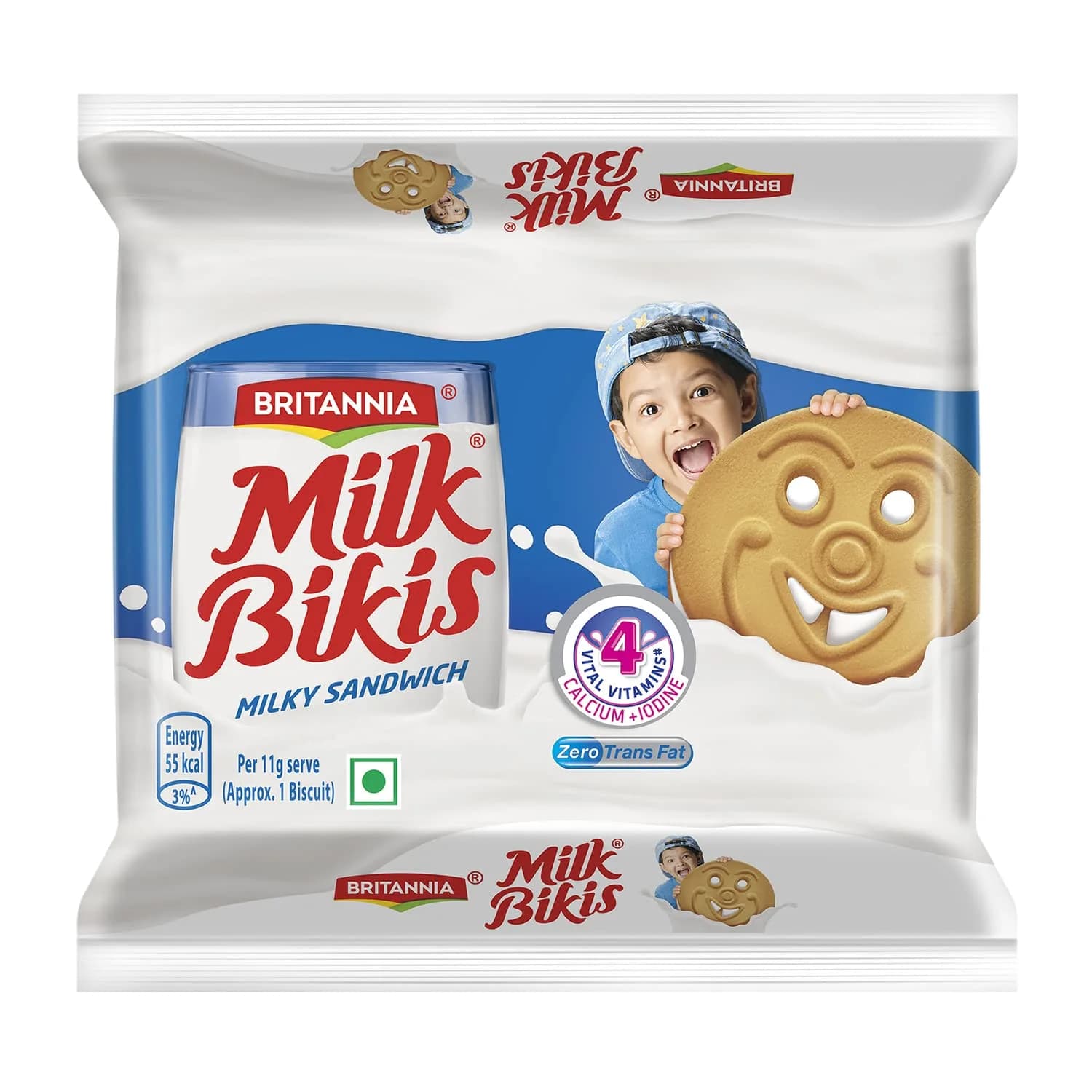 Britannia Milk Bikis Cream Biscuits