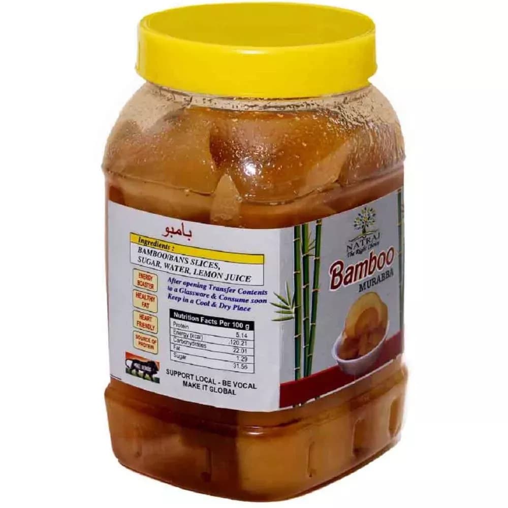Natraj Bamboo Murabba 1 Kg Nutrition Facts