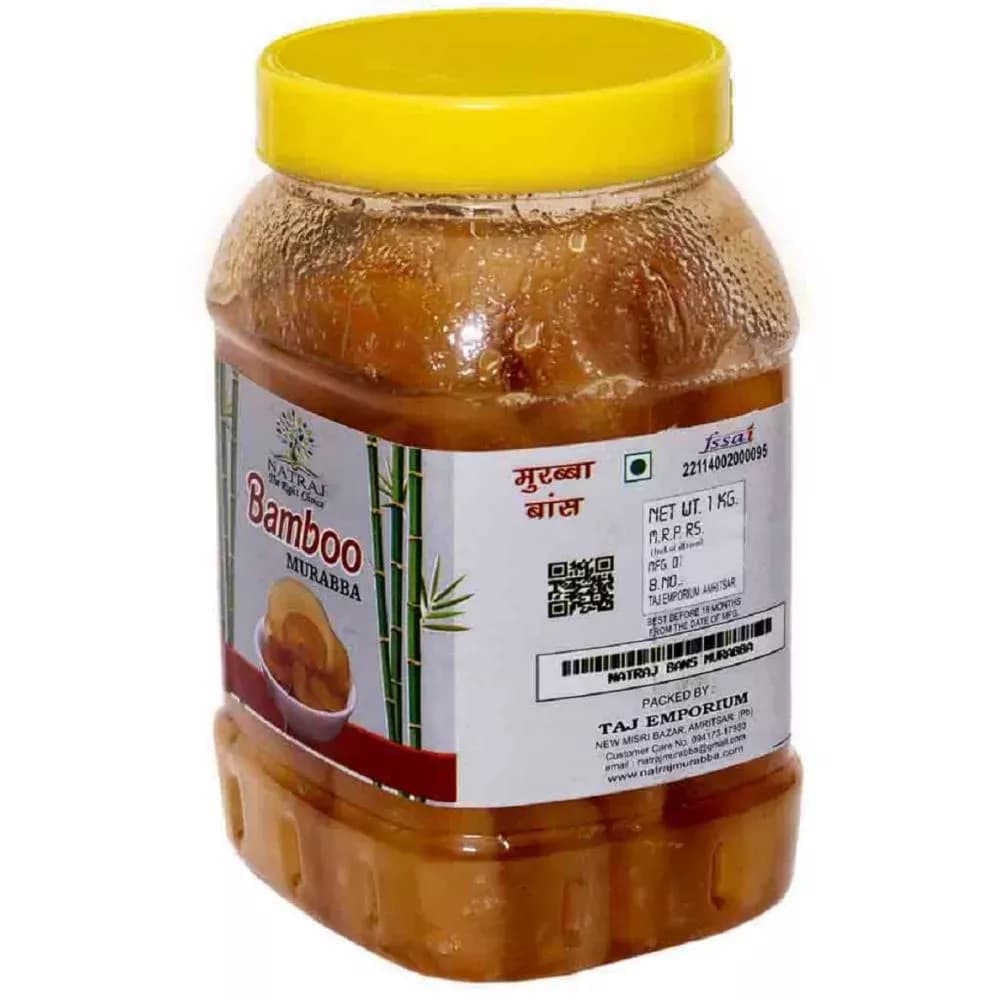 Natraj Bamboo Murabba 1 Kg Manufacturing Details