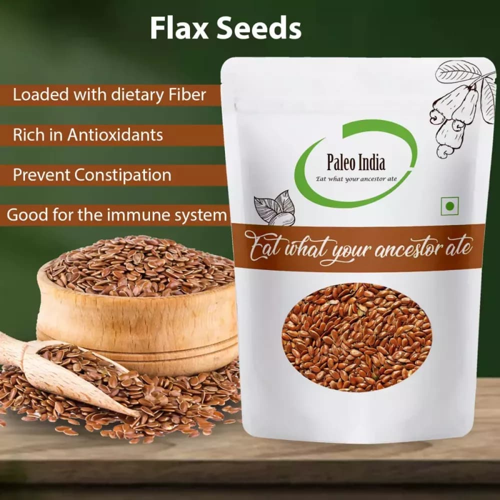 Paleo India Flax Seeds 200 g Benefits