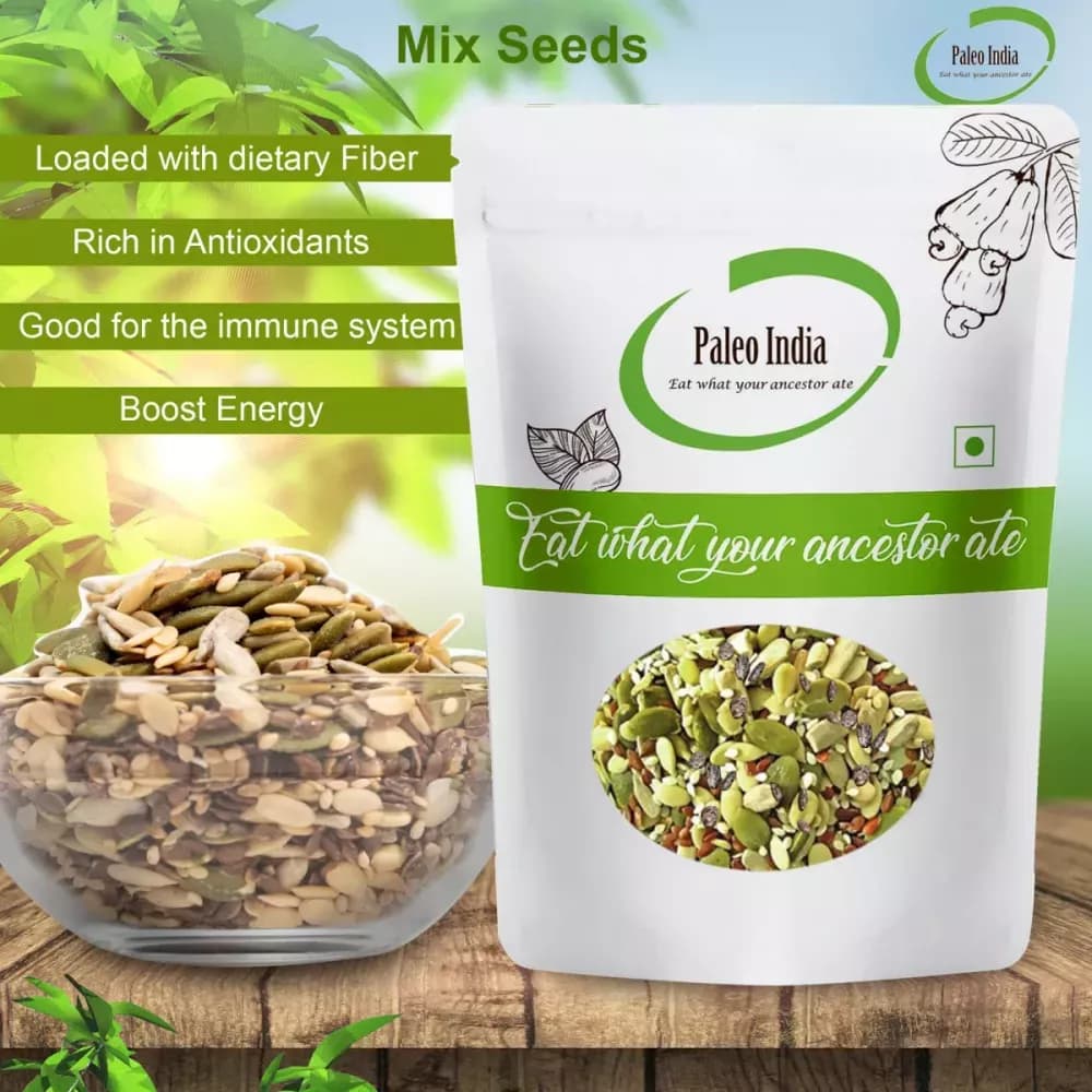 Paleo India Mix Seeds 200 g Benefits