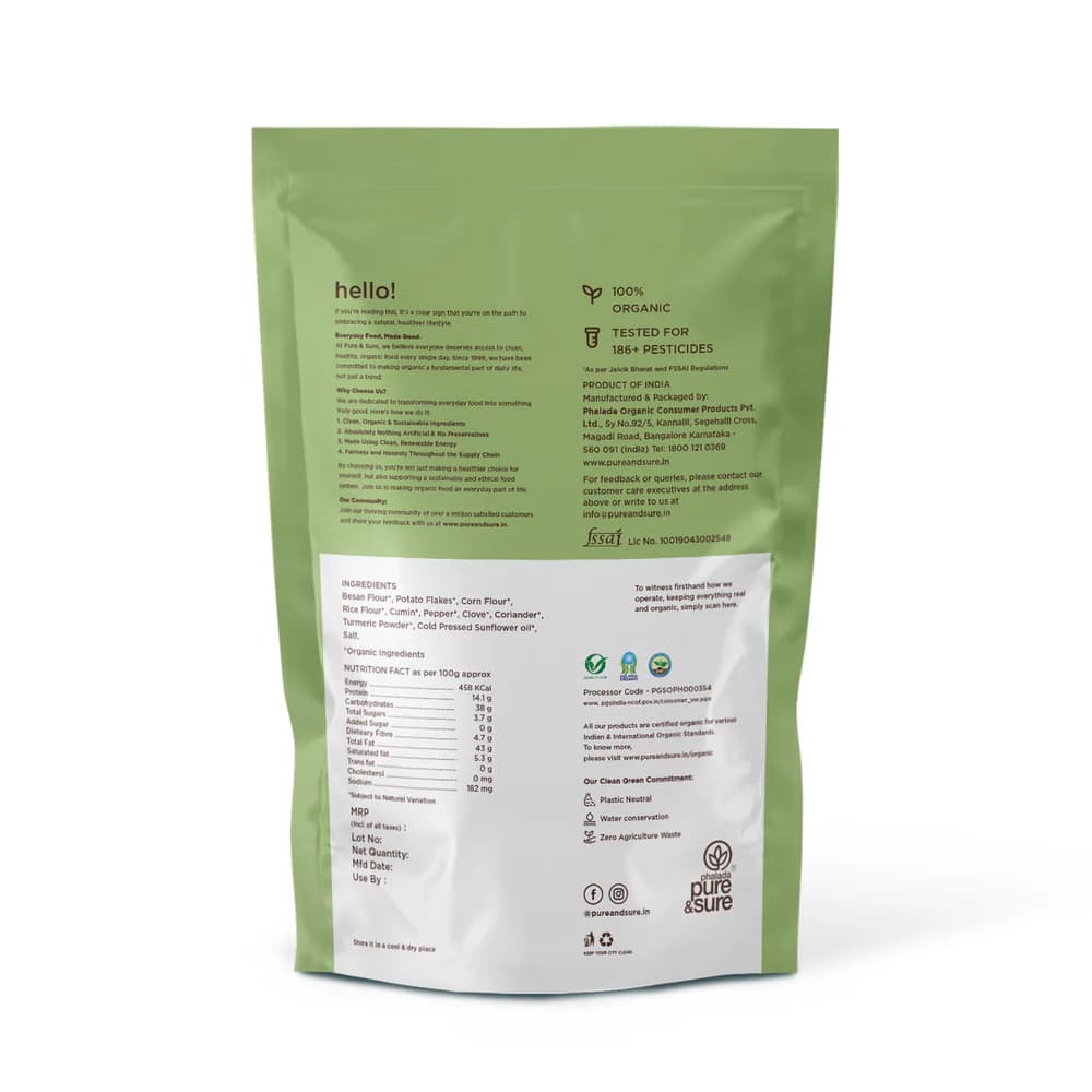 Phalada Pure & Sure Organic Aloo Bhujiya — 125 g
