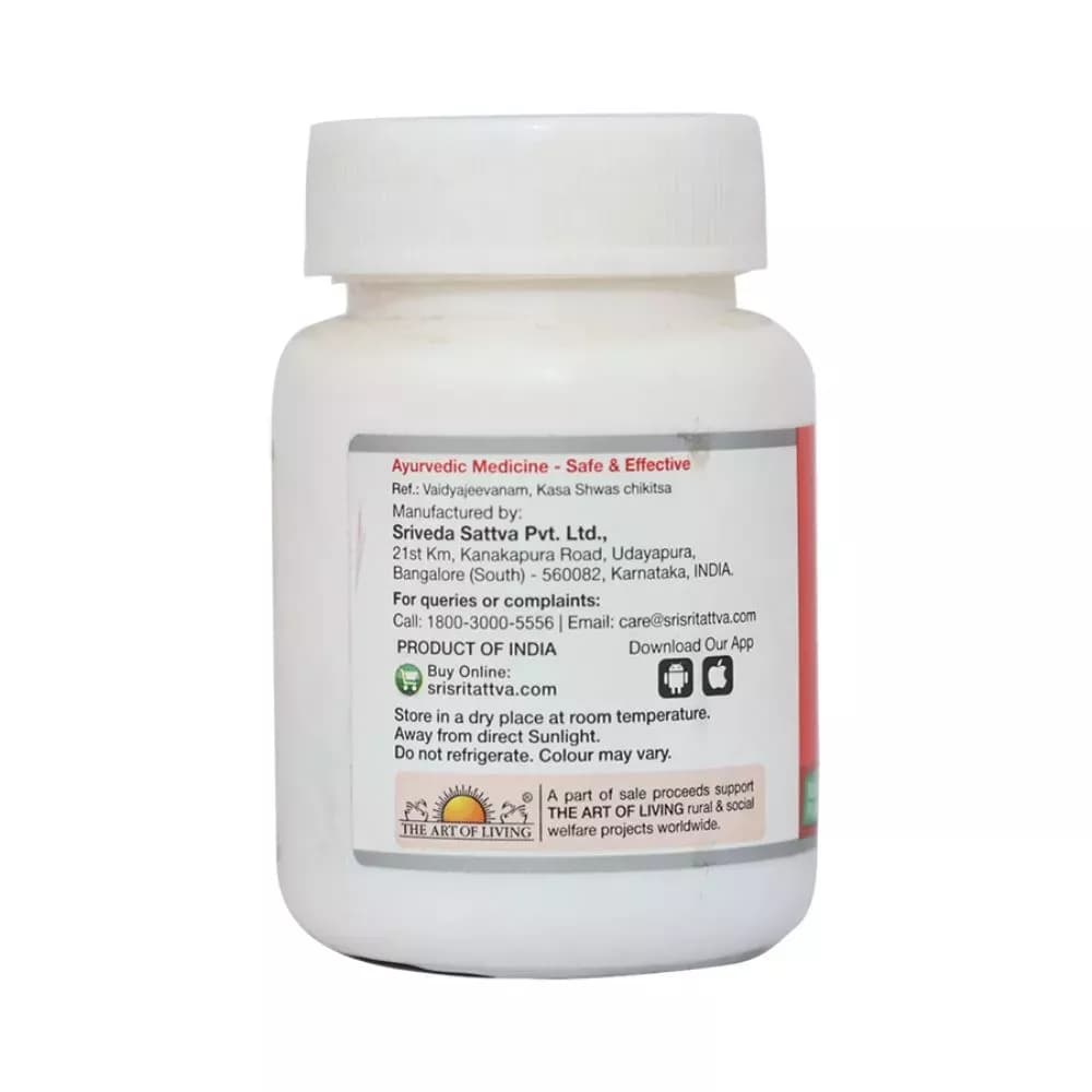 Sri Sri Tattva Lavangadi Vati 60 tablets manufacturing details
