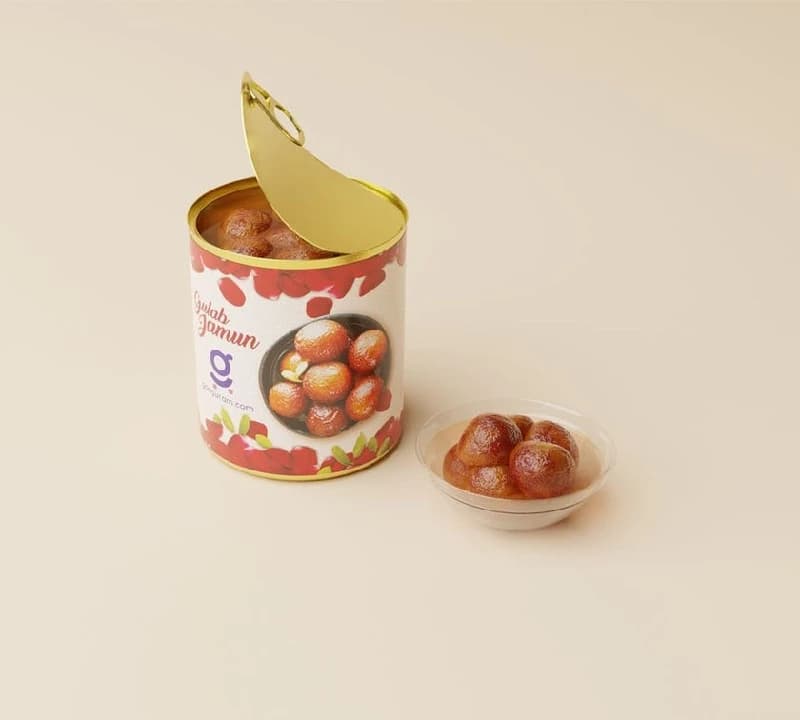 Ganguram tin gulab jamun — 1 Kg