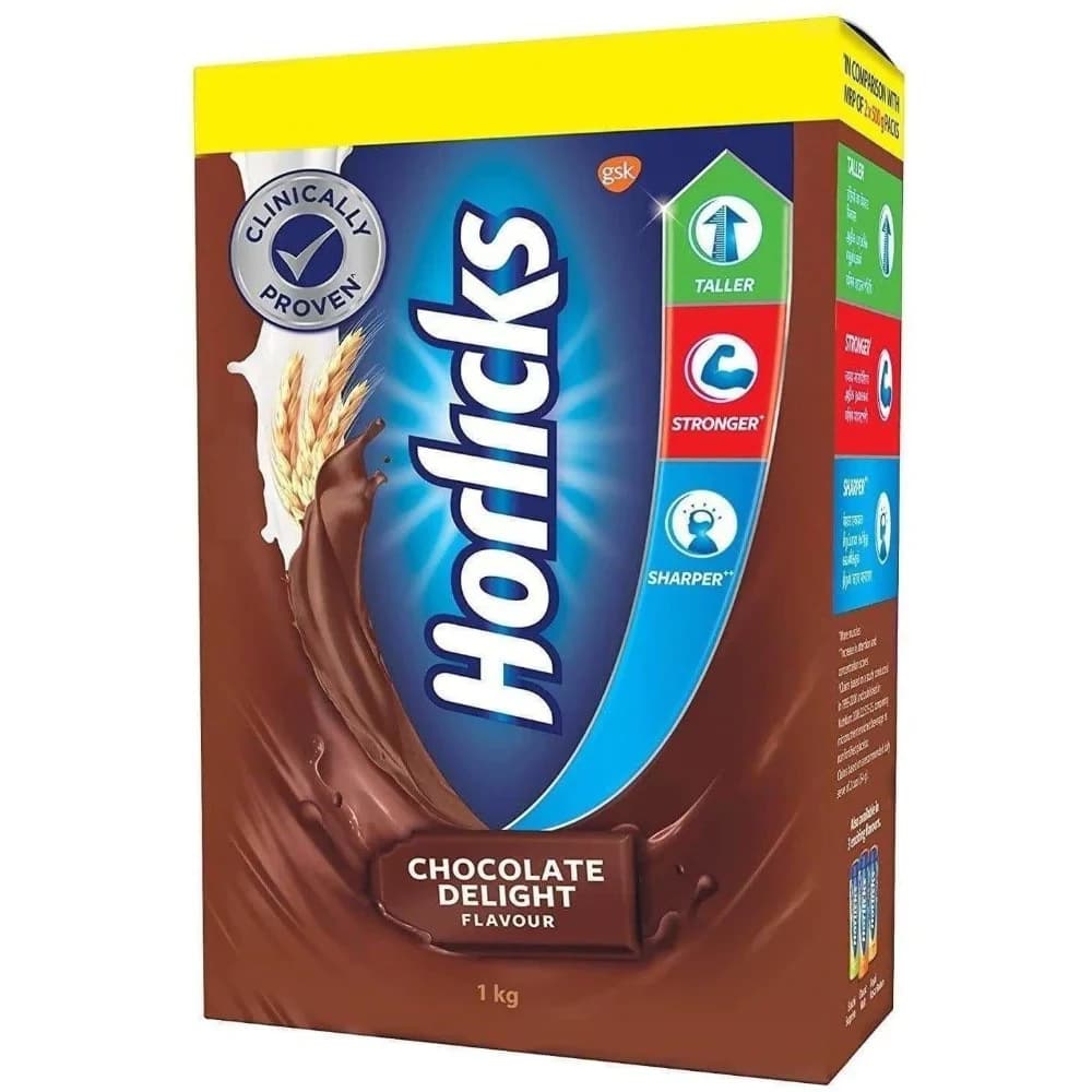 1 Kg Horlicks Chocolate Delight Flavour ShopIndianProductsa