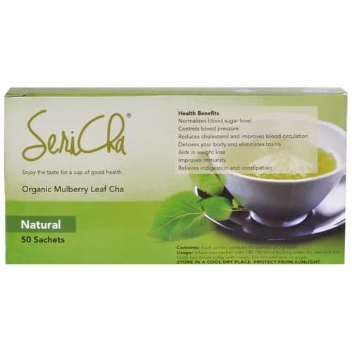 100 G 50 Sachets X 2 G Each Sericha Organic Mulberry Wellness Drink Natural ShopIndianProductsa