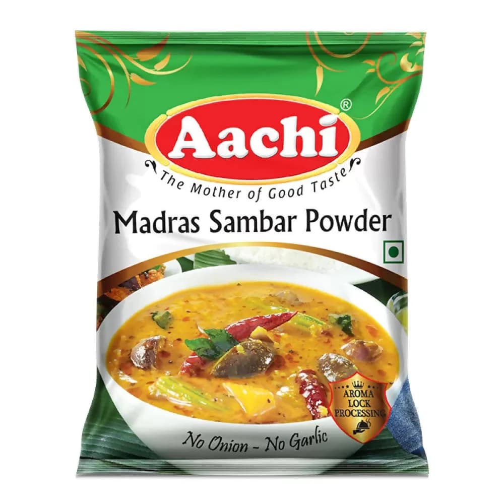 100 G Aachi Madras Sambar Powder ShopIndianProductsa