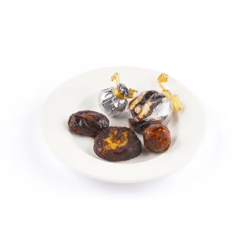 Ambrosia Delicatessen Assortment of Five Crushed Dates Varieties — 100 g