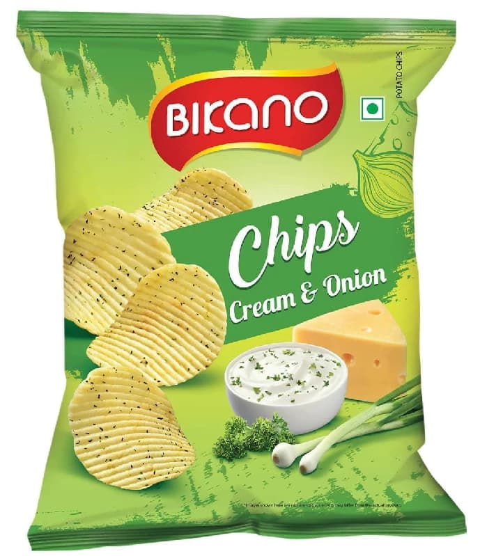 Bikano Chips - Cream Onion — 100 g