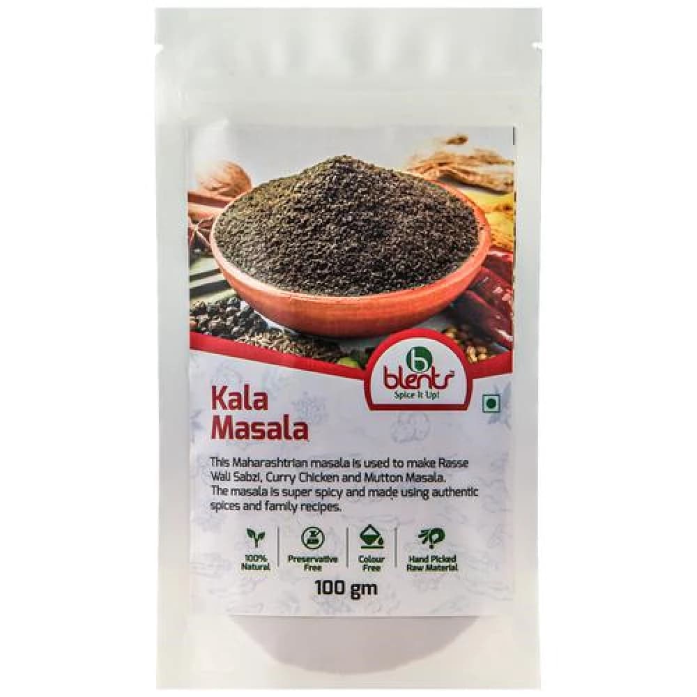100 G Blents Kala Masala Super Spicy ShopIndianProductsa