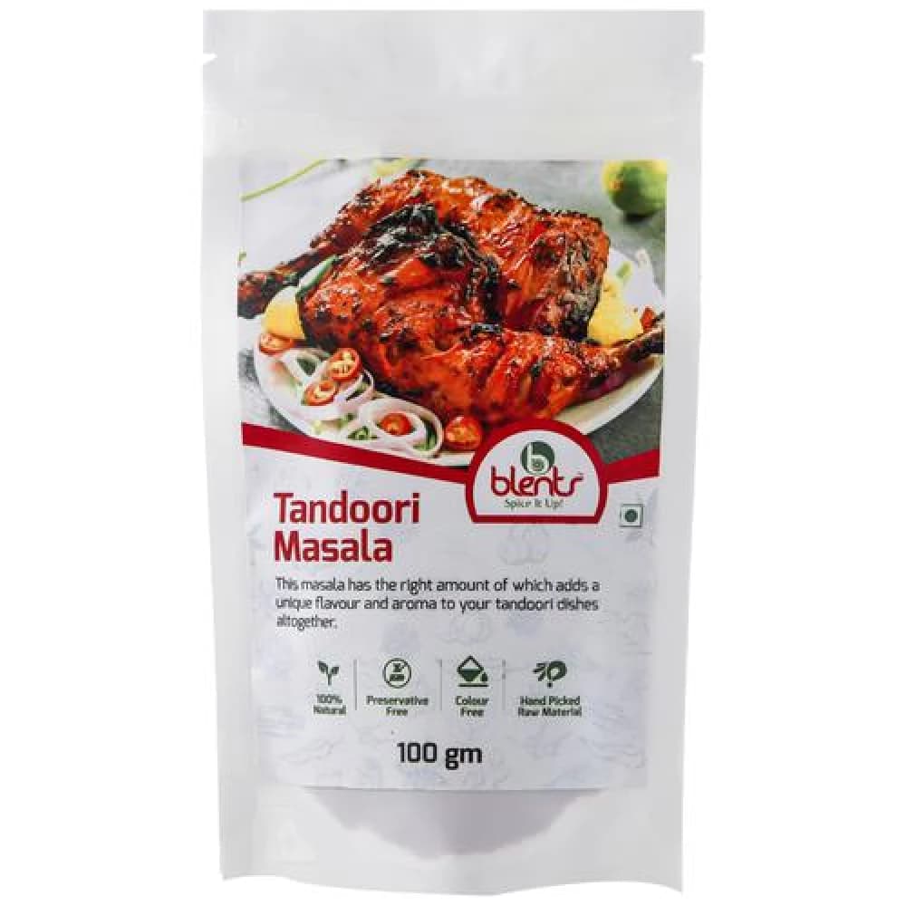 100 G Blents Tandoori Masala Unique Earthy Flavour Aroma ShopIndianProductsa