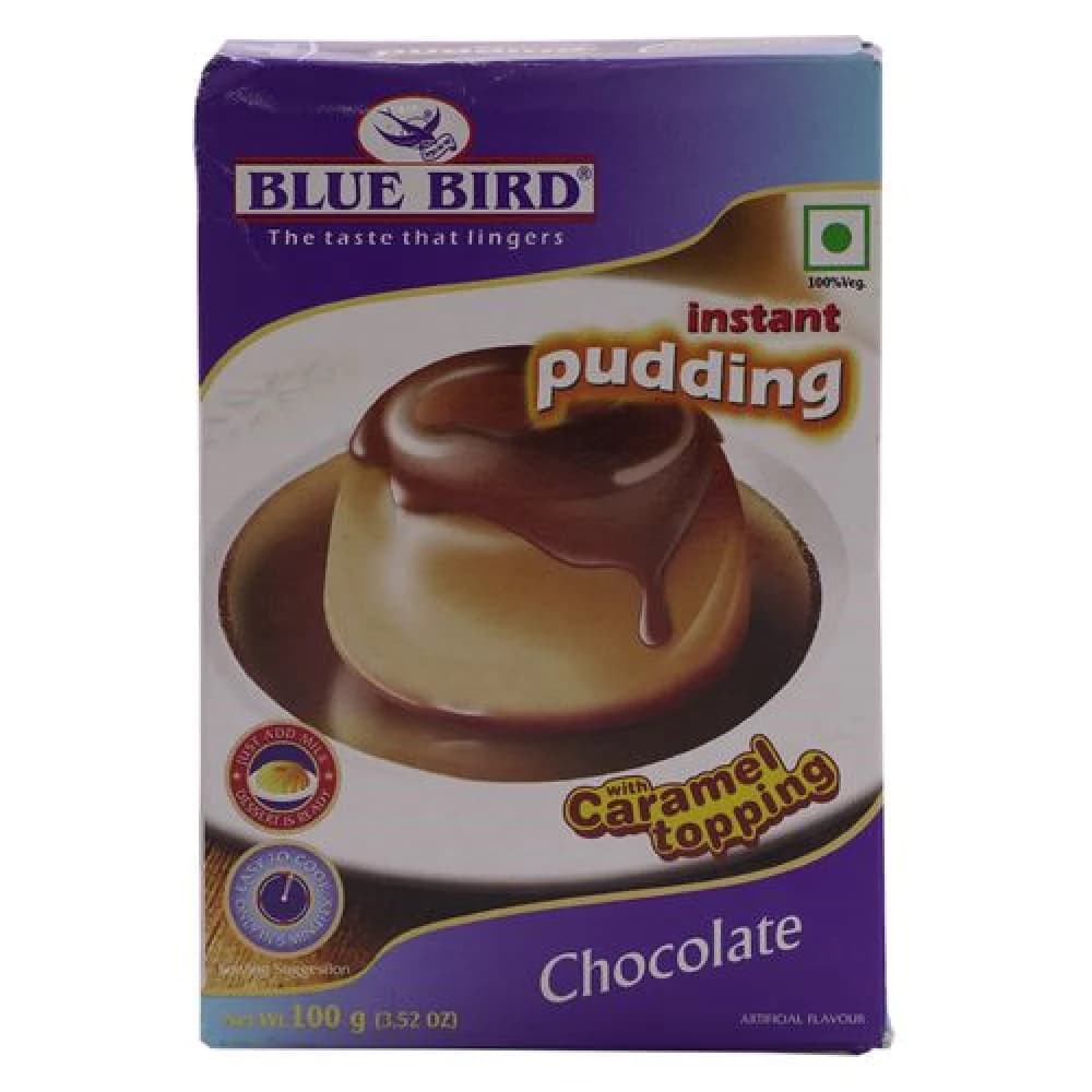 100 G Blue Bird Pudding Mix Chocolate ShopIndianProductsa