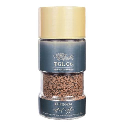 100 G Bottle Tgl Co Euphoria Instant Coffee Arabica Robusta ShopIndianProductsa