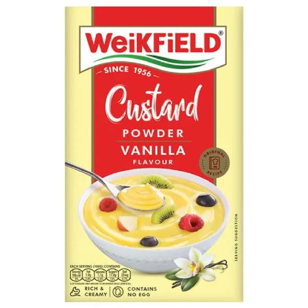 100 G Carton Weikfield Custard Powder Vanilla ShopIndianProductsa