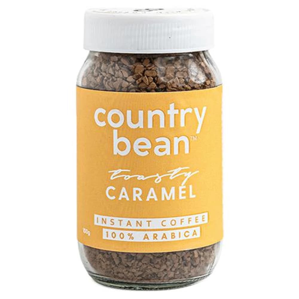 100 G Country Bean Flavoured Instant Coffee Caramel ShopIndianProductsa