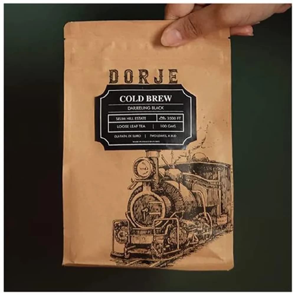 100 G Dorje Cold Brew Darjeeling Black Tea Bold Smooth ShopIndianProductsa