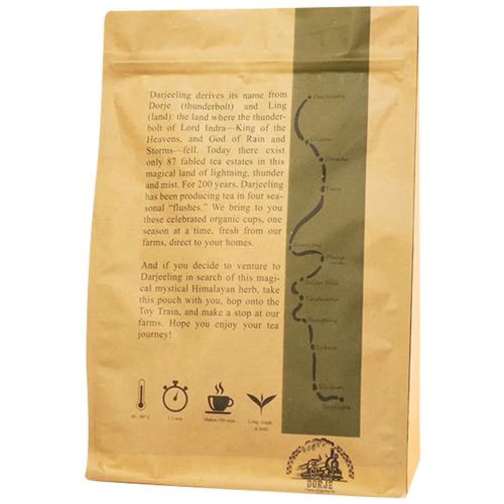 100 G Dorje Kukicha Darjeeling Black Tea Refreshing ShopIndianProductsa