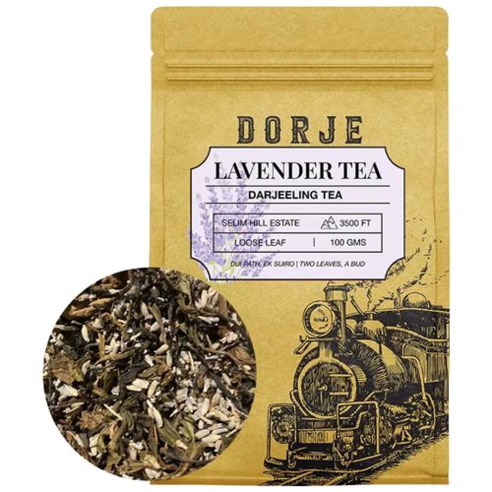 100 G Dorje Lavender Darjeeling Tea Floral ShopIndianProductsa