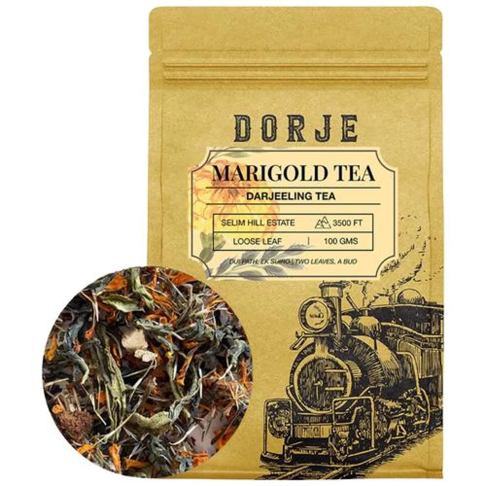 100 G Dorje Marigold Darjeeling Tea Improves Immunity ShopIndianProductsa