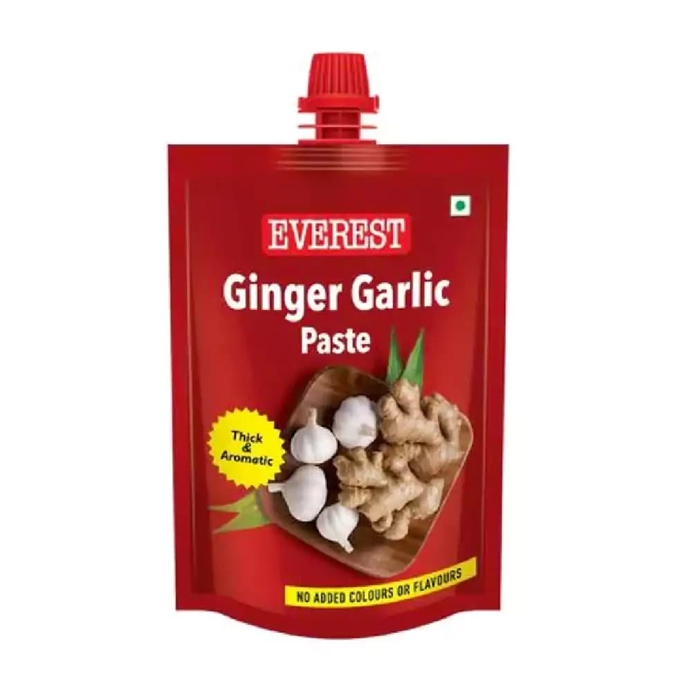 100 G Everest Ginger Garlic Paste No Added Colours Flavours ShopIndianProductsa