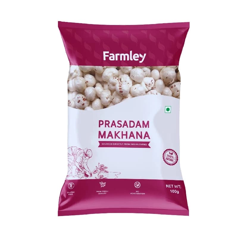 Farmley Prasadam Makhana Fox Nuts — 100 g