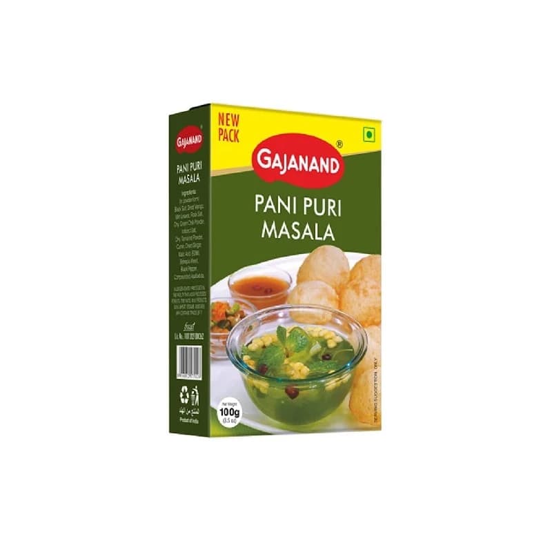 100 G Gajanand Pani Puri Masala ShopIndianProductsa