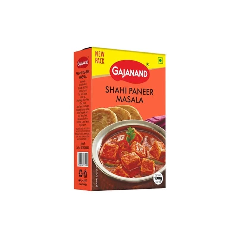 100 G Gajanand Shahi Paneer Masala ShopIndianProductsa