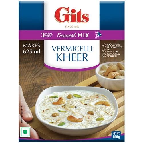 100 G Gits Dessert Mix Vermicelli Kheer ShopIndianProductsa