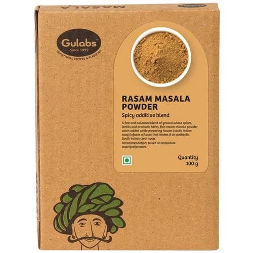 100 G Gulabs Powder Rasam Masala ShopIndianProductsa