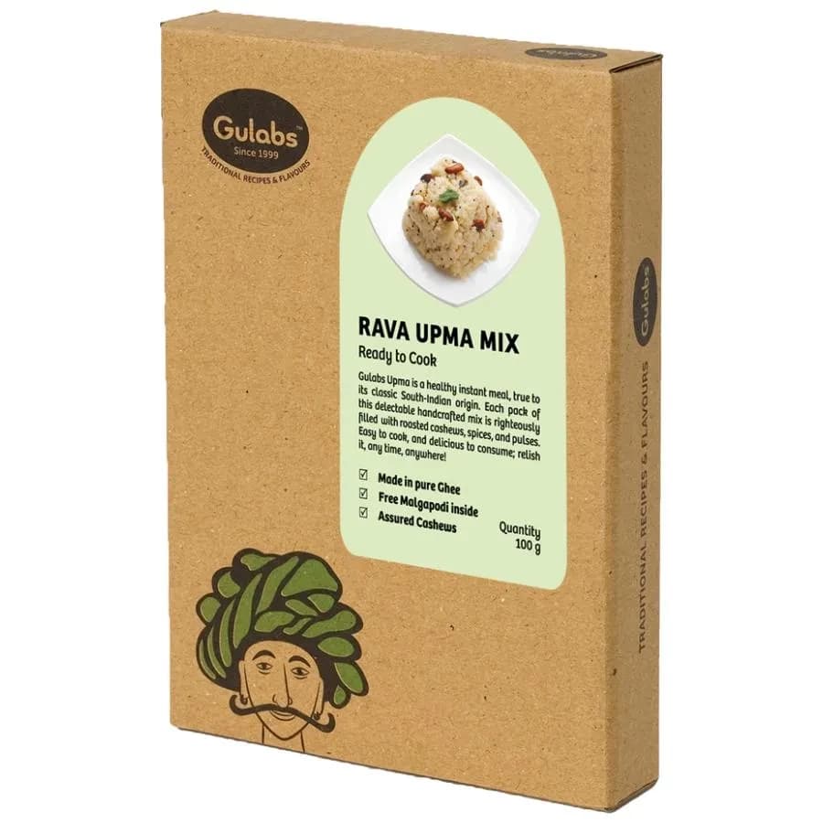 100 G Gulabs Rava Upma Mix ShopIndianProductsa
