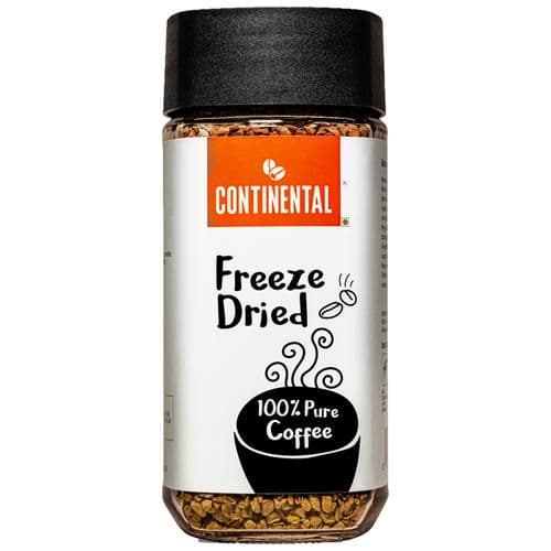 100 G Jar Continental Coffee Freeze Dried 100Percent Pure Coffee ShopIndianProductsa