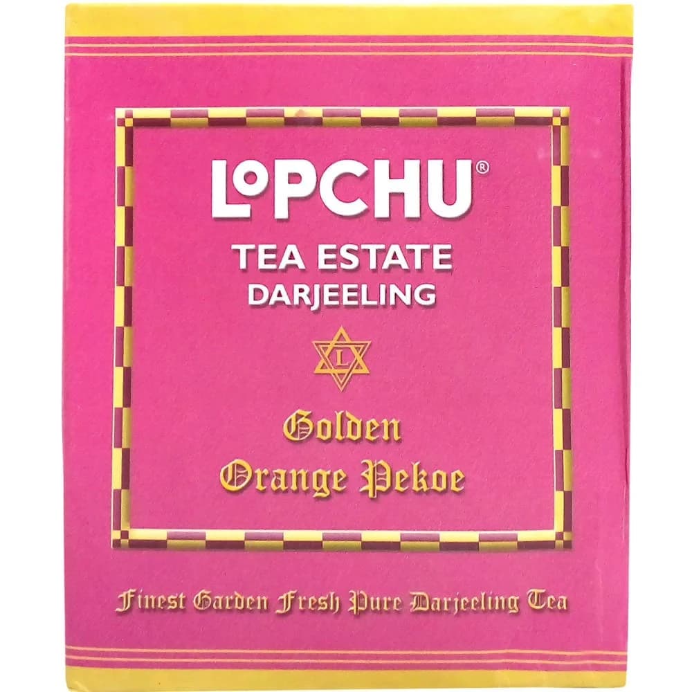 100 G Lopchu Tea Estate Darjeeling Golden Orange Pekoe ShopIndianProductsa