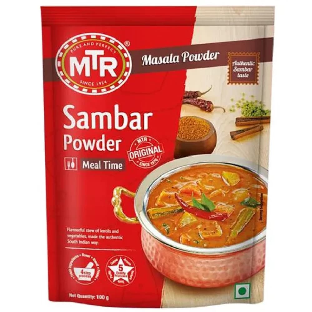 100 G Mtr Masala Sambar Powder ShopIndianProductsa