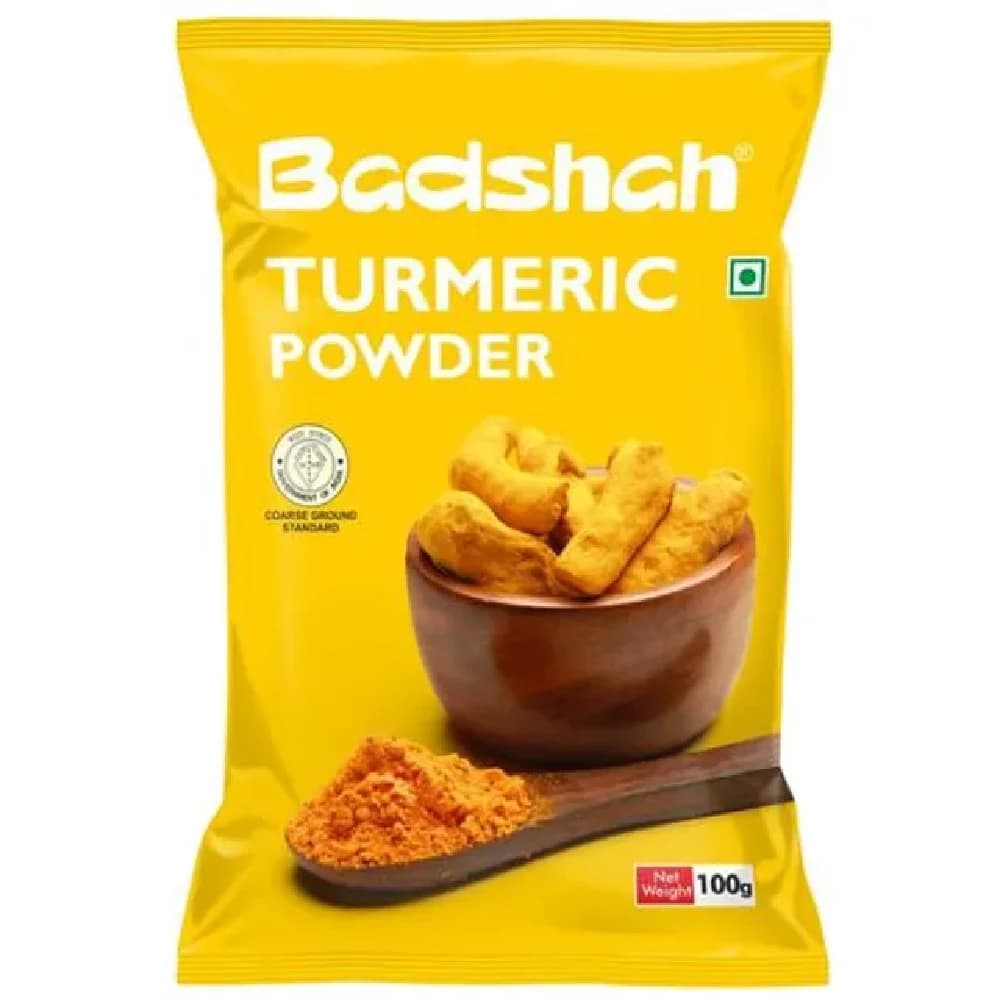 100 G Pouch Badshah Turmeric Powder Arisina Pudi ShopIndianProductsa