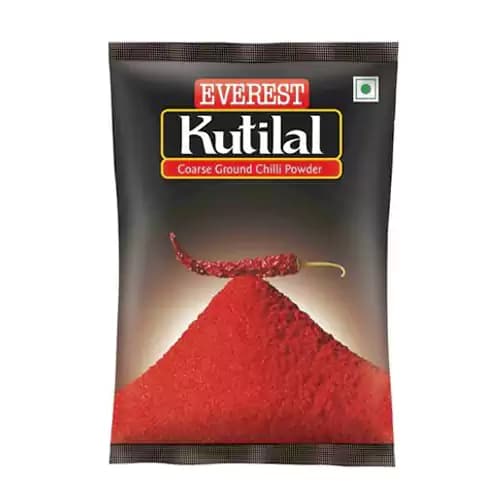 100 G Pouch Everest Powder Kutilal Red Chilli ShopIndianProductsa