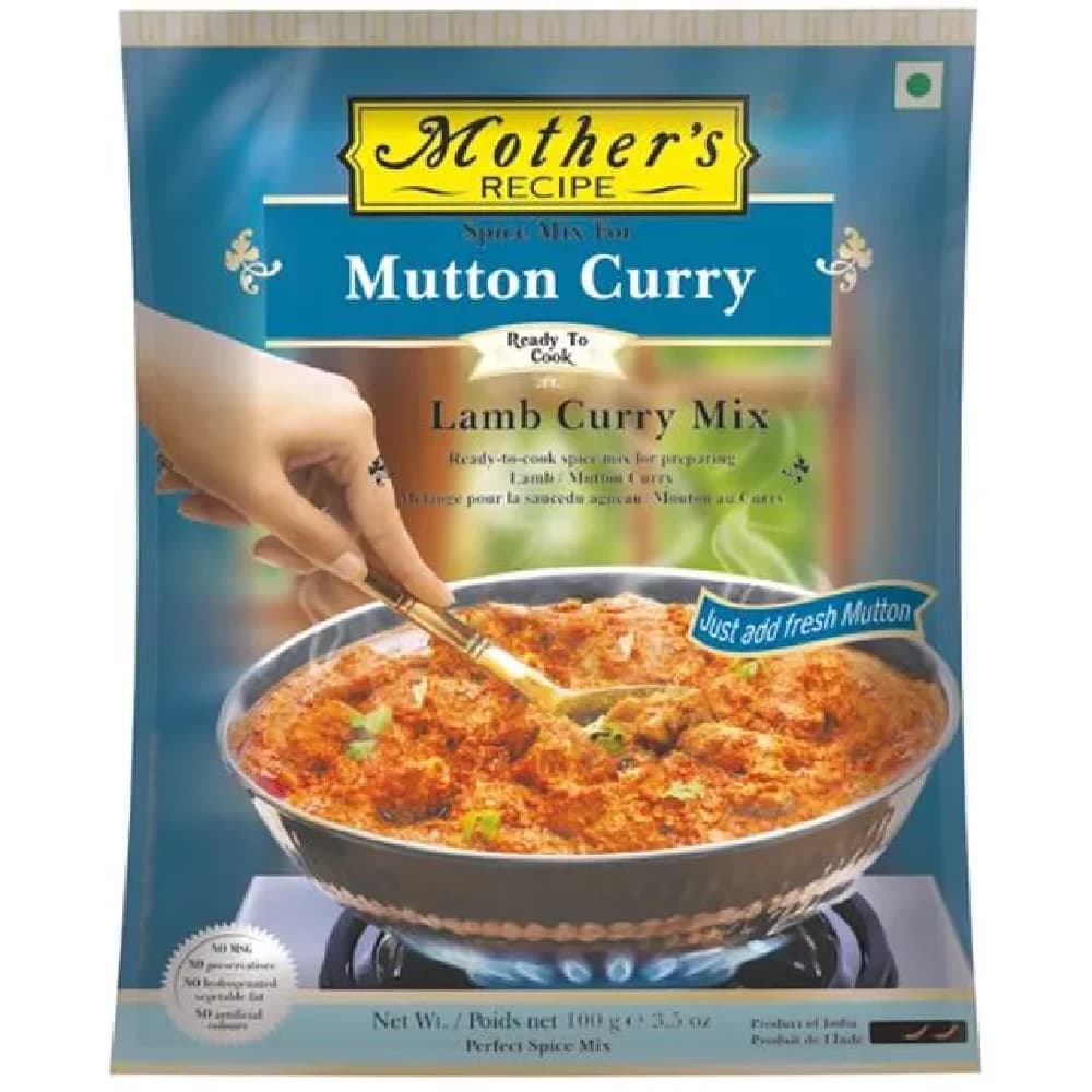 100 G Pouch Mothers Recipe Mothers Recipe Mix Mutton Curry 100 G Pouch ShopIndianProductsa
