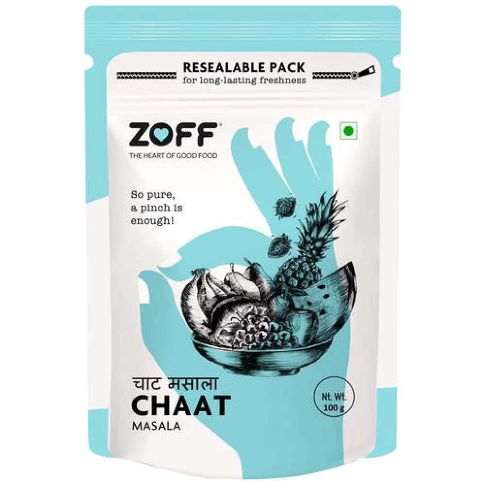 100 G Pouch Zoff Chaat Masala High Quality Spice Blend ShopIndianProductsa