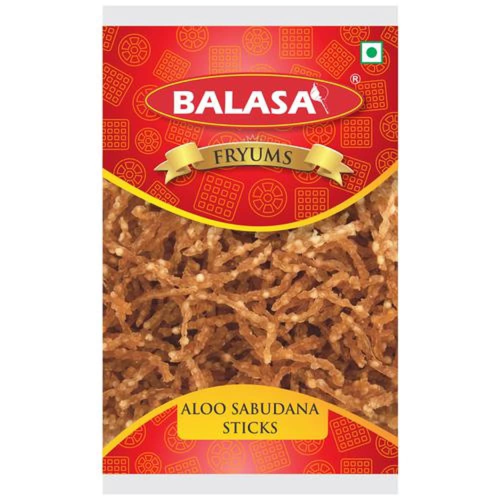 100 G Pp Balasa Aloo Sabudana Sticks Papad Fryums Crispy ShopIndianProductsa