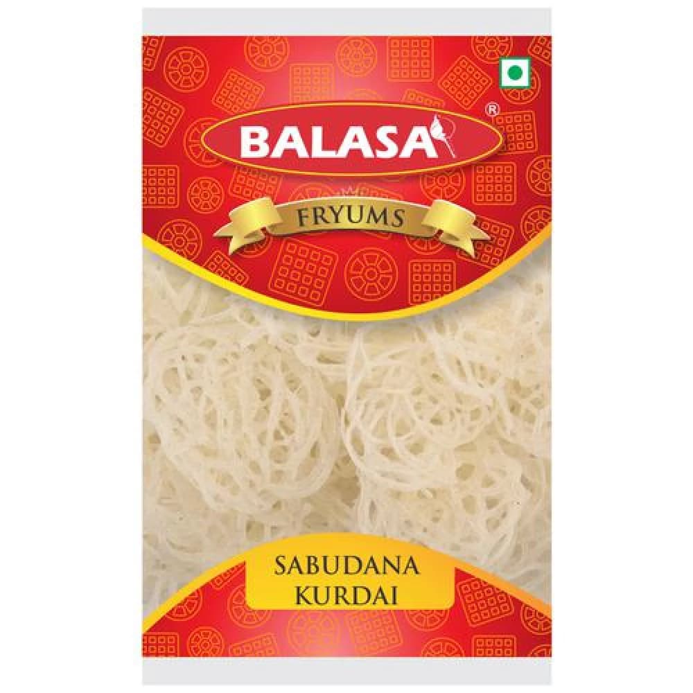100 G Pp Balasa Sabudana Kurdai Papad Fryums Crispy ShopIndianProductsa
